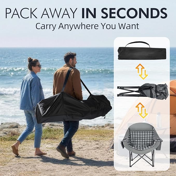 Oversized Camping Chair for Adults - Image 7