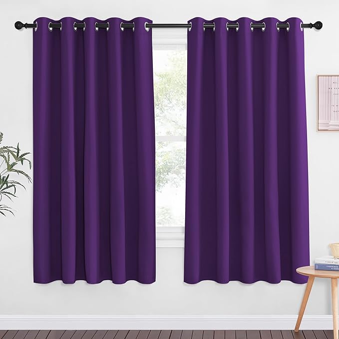 NICETOWN 66 Inch Long Blackout Curtains by NICETOWN