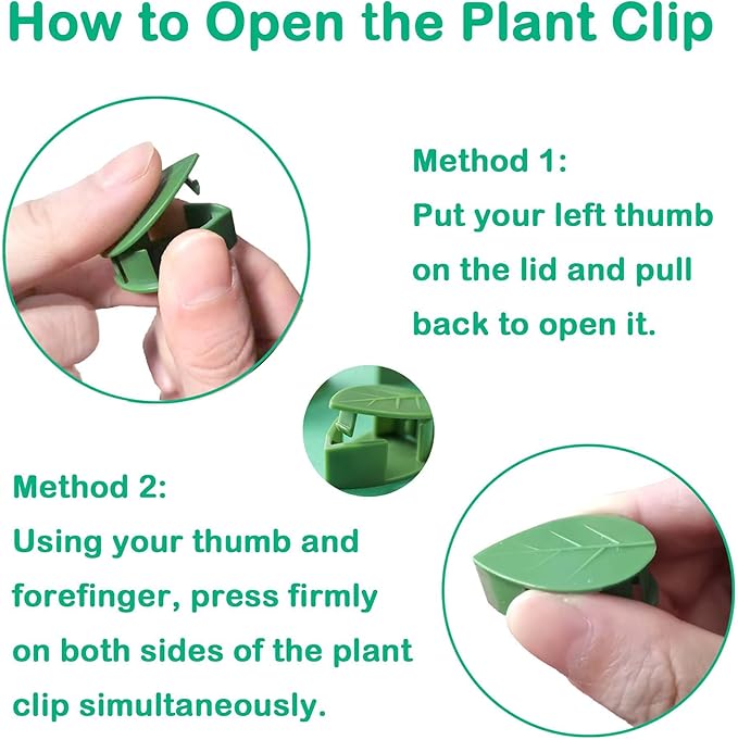 Plant Climbing Wall Fixture Clips, Invisible Holder Leaf Shaped Wall Vines - Image 6