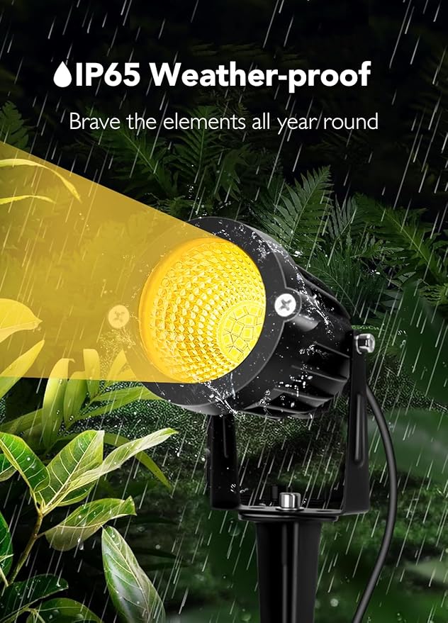 Low Voltage Landscape Lighting Kit: 4-IN-1 LED Low Voltage Landscape Lights - Image 4