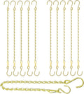 RIFNY Gold Chain for Hanging Plants, 20 Inch Small Plant Chains for Hanging by RIFNY