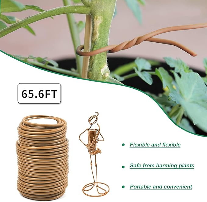 Decoroca Soft Plant Ties for Support - Image 2