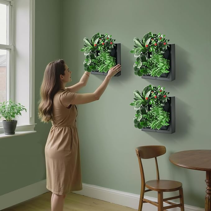 Wall-Mounted Vertical Garden Planter – Ready-to-Use Indoor Wall Planter - Image 5