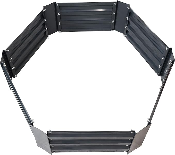 Sunnydaze 11.75" H Raised Metal Garden Bed - Image 9