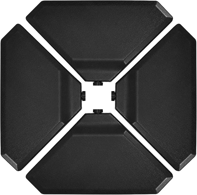 Tangkula 4PCS Cantilever Offset Patio Umbrella Base Weight Stand, 195lbs by TANGKULA