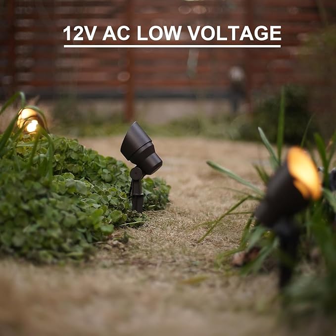 GOODSMANN Landscape Lighting 2PK Low Voltage Landscape Flood Lights 3W LED 200 - Image 3