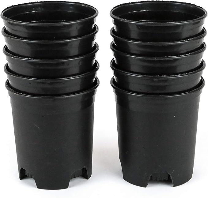 4 Inch Nursery Pot Plastic Planters - Image 2
