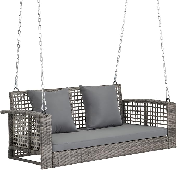 Outvita Porch Swing, 4FT Hanging Outdoor Porch Swings by Outvita