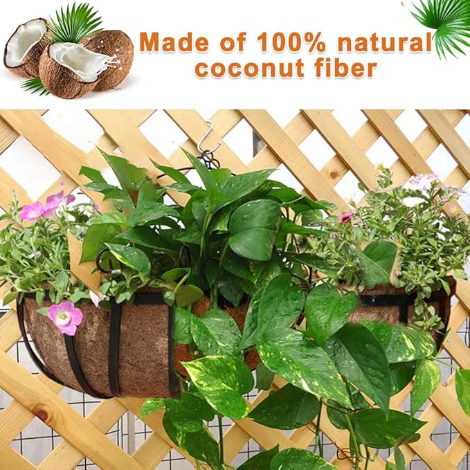 2 Pack Trough Coco Liner Fiber Replacement - Image 3