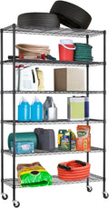 BestOffice | 6-Tier Wire Storage Shelves by BestOffice