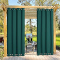 NICETOWN Outdoor Patio Curtain Extra Long Drape 108" L Waterproof/Windproof by NICETOWN