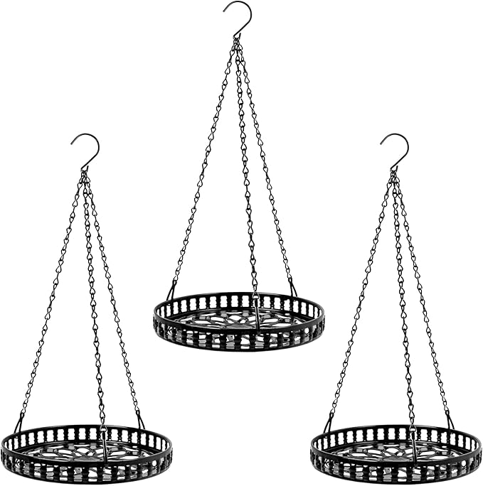 Plant Hanger Indoor Outdoor 3 Pack, Hanging Planter by PIKAMAO