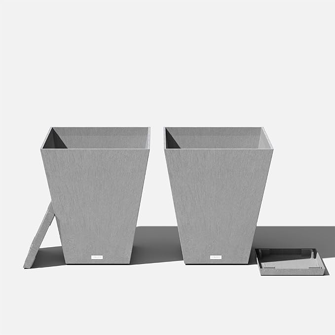 Veradek Nobleton Indoor/Outdoor Wide Square Planter - Image 2