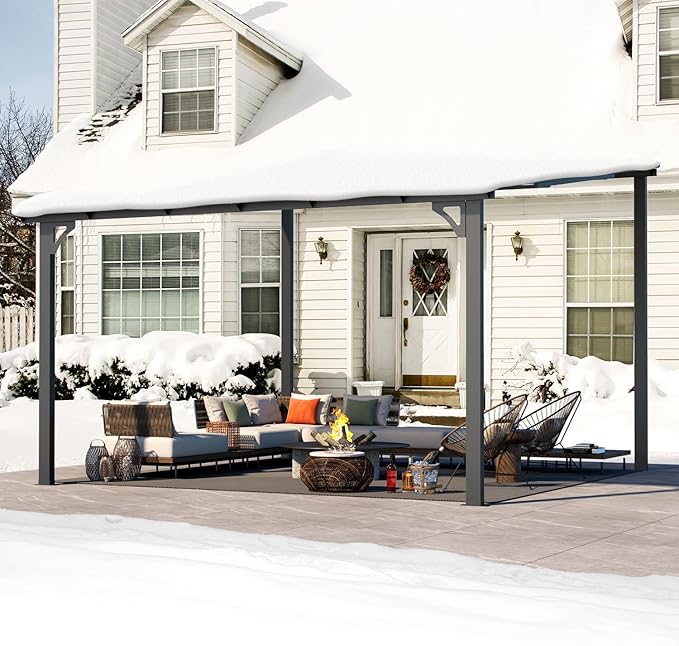 AECOJOY 12' x 12' Gazebo Outdoor Pergola - Image 3