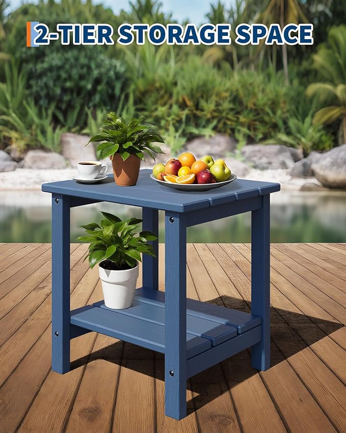 GarveeLife Poly Lumber Rocking Chair Outdoor Set of 4 - Image 5