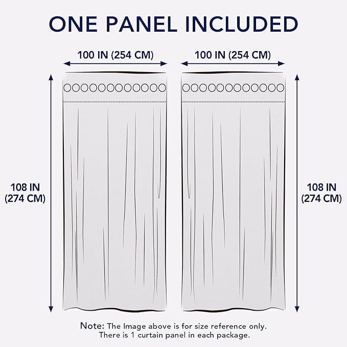 PureFit Outdoor Curtains for Patio Waterproof Weatherproof, UV Resistant - Image 6