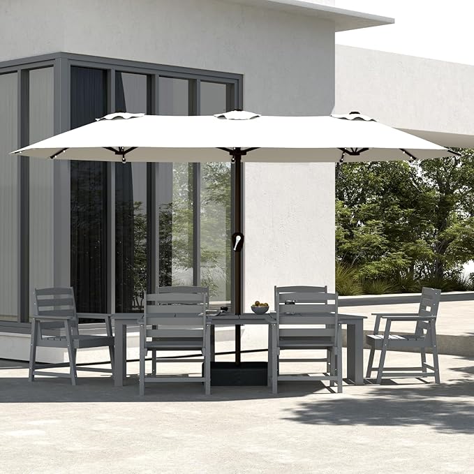 5-Piece Black Outdoor Dining Set - Image 7