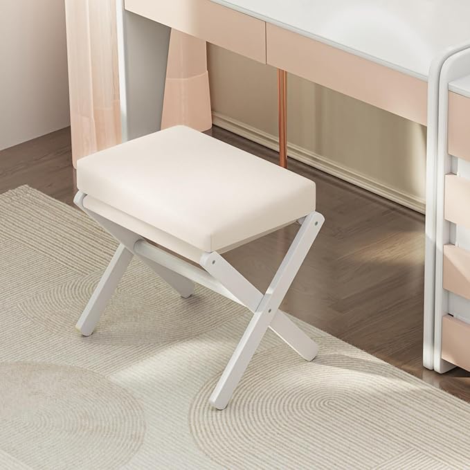 Foldable Foot Stool Ottoman, Modern Foot Rest - Image 6