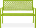 Best Choice Products Outdoor Bench 2-Person Metal Steel Benches Furniture by BestChoiceProducts