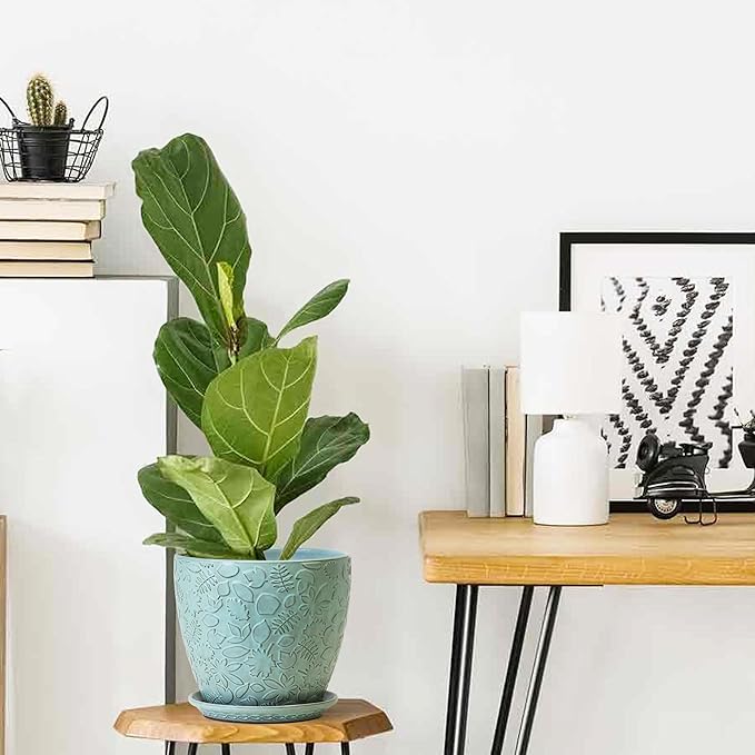 10 inch Plant Pots Ceramic Planter - Image 4