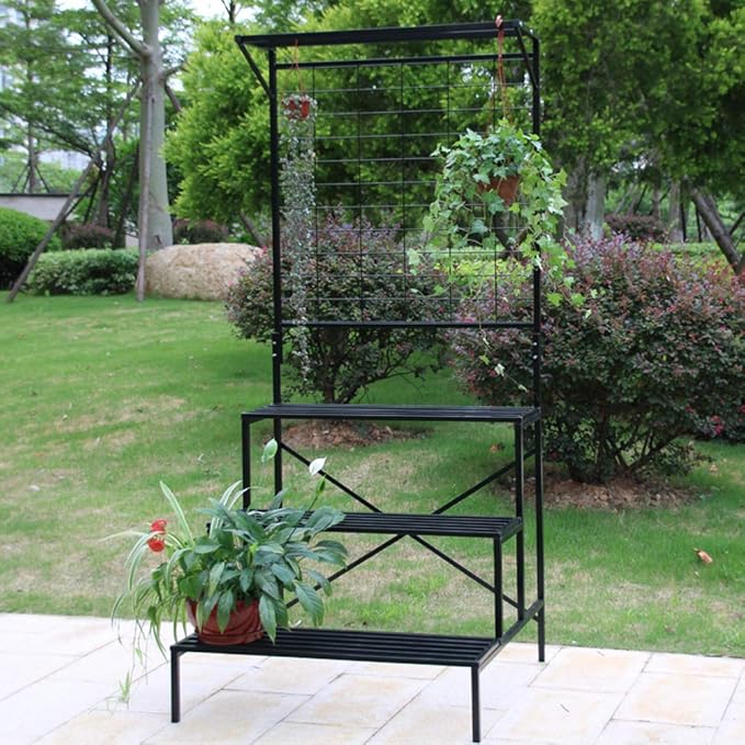 Zhongma 3 Tier Large Heavy Duty Plant Stand by Zhongma