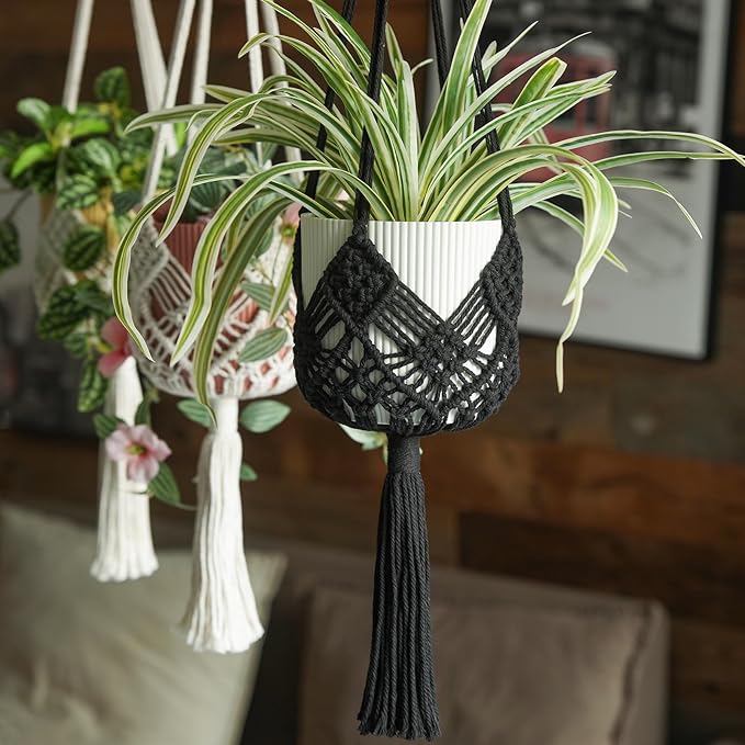 Hanging Planter with Patterns - Image 7