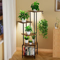 Plant Stand Indoor with Grow Light, 5-Tiered Tall Plant Stand Indoor, Metal by Homsorout