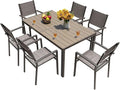 Homall Patio Dining Set 7 Pieces Outdoor Furniture by Homall
