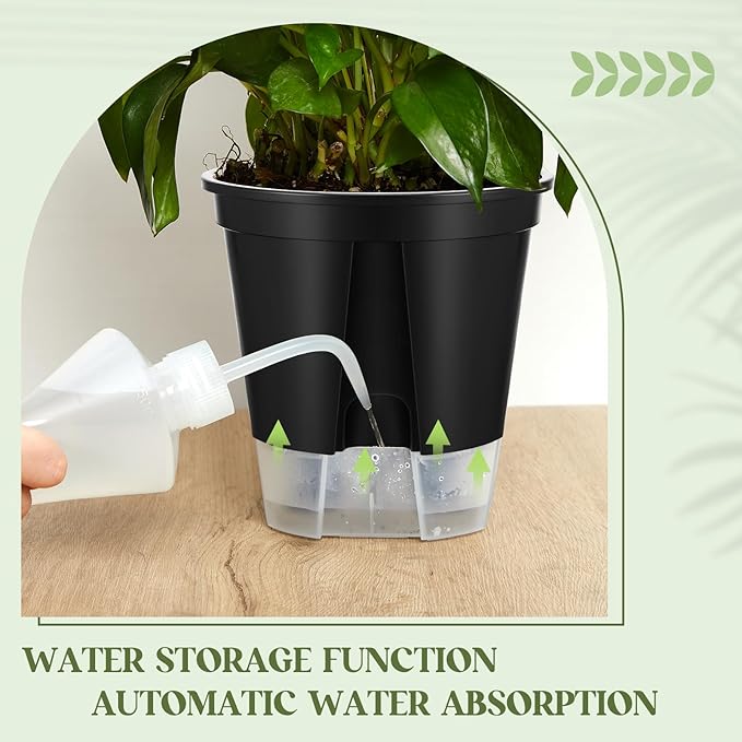 Self Watering Pots for Indoor Plants - Image 3