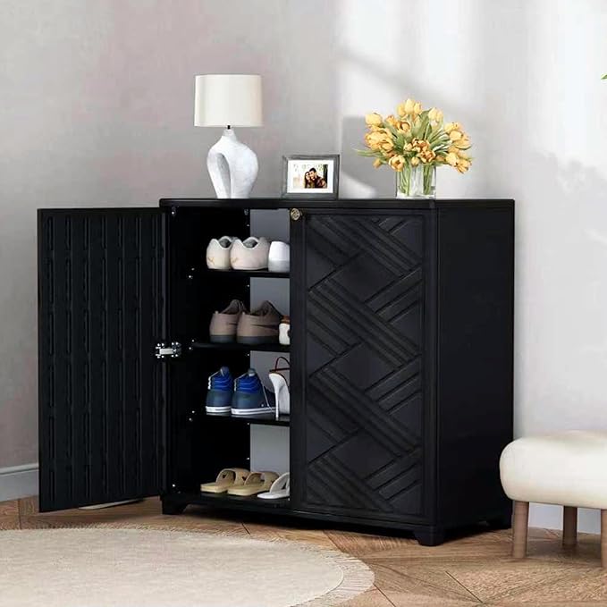 Storage Box Outdoor Caninet, Resin Indoor Storage Box Waterproof Outdoor - Image 6