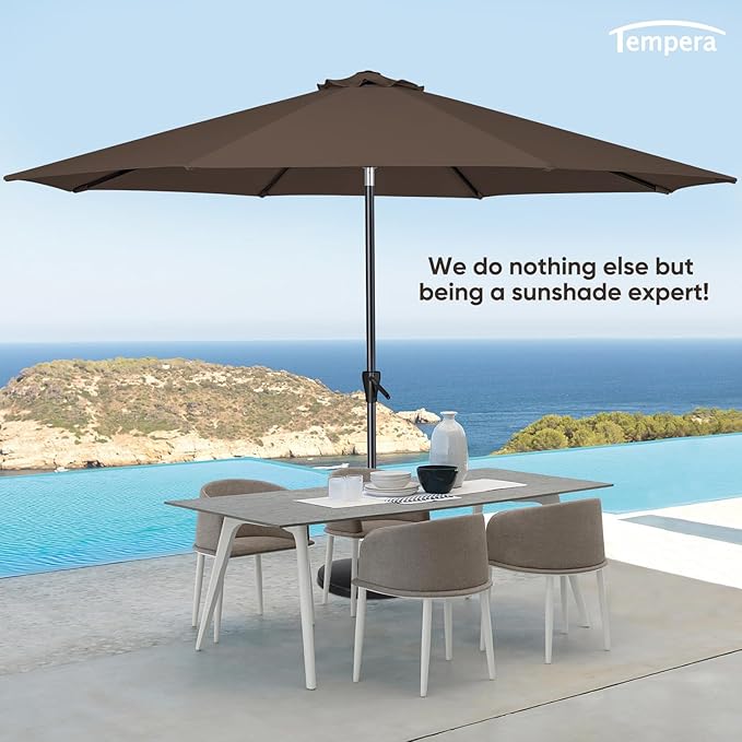 Tempera Patio Market Outdoor Table Umbrella - Image 7