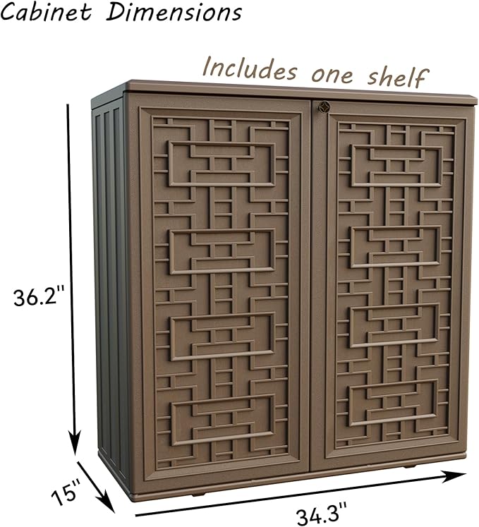 Indoor Outdoor Storage Cabinet Waterproof - Image 3