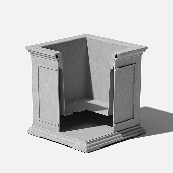 Veradek Brixton Series Cube Plastic Planter - Image 9