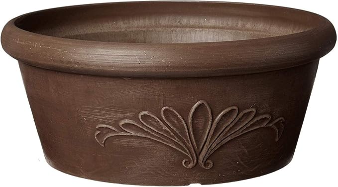 Arcadia Garden Products PSW TA30C Plastic/Stone/Wood Composite Bulb Pan – No by PSW