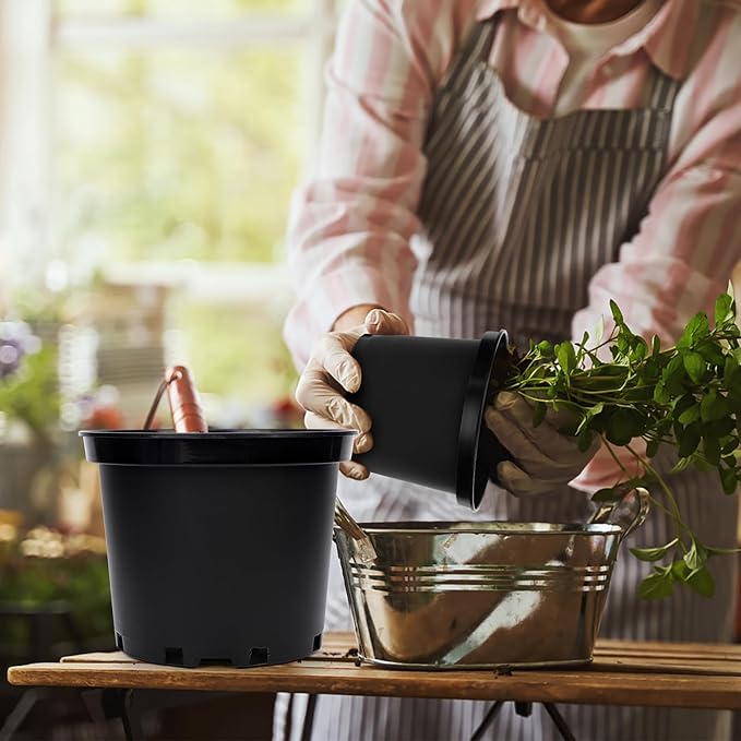 GREANER 2 Gallon Nursery Pots for Plants - Image 5