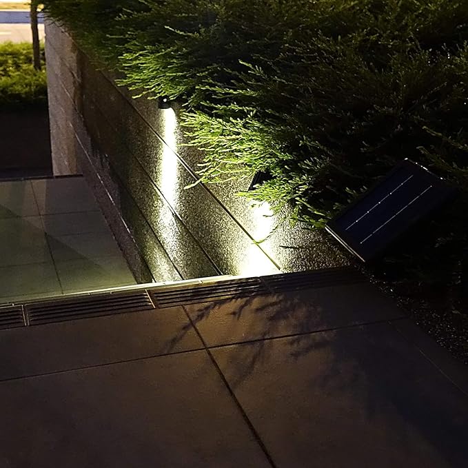 4-Spotlight Mini 50X Solar-Powered LED Spotlight, Outdoor Garden Yard Landscape - Image 9