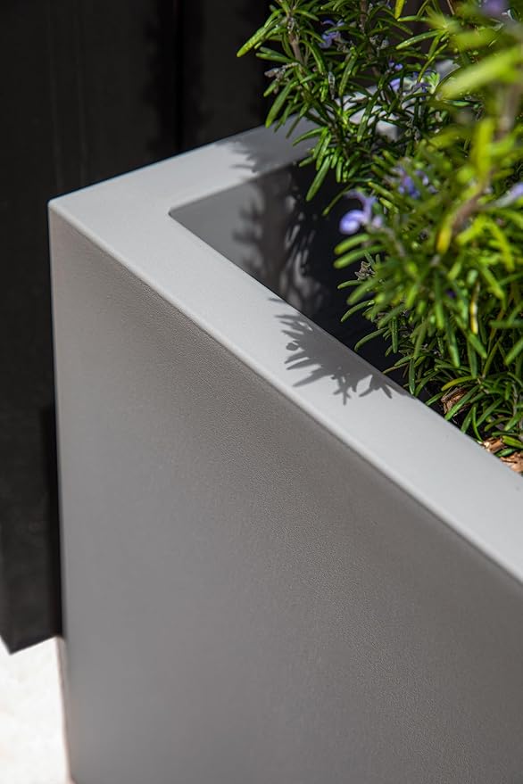 Veradek Block Series Cube Plastic Planter - Image 4