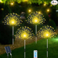 Solar Garden Lights Outdoor Waterproof, 4 Pack Total 480 LED Solar Firework by Slyuexu