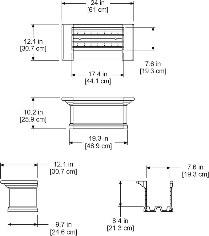 Mayne 4822-W Yorkshire Window Box - Image 8