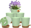 Self Watering Pots, 4 inch Flower Pots by Unknown