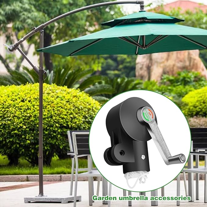 Cantilever Umbrella Parts, Adjustable Patio Umbrella Replacement Parts Umbrella - Image 4