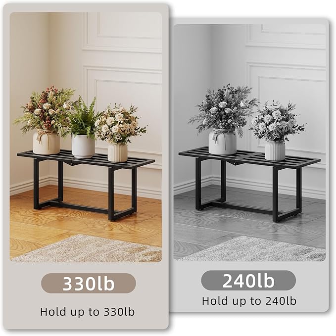 2 Pack Metal Plant Stand, Foldable Heavy Duty Indoor, Window Iron Plant Shelf - Image 7