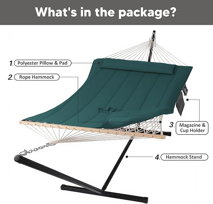 SUNCREAT Hammocks Two Person Hammock - Image 4