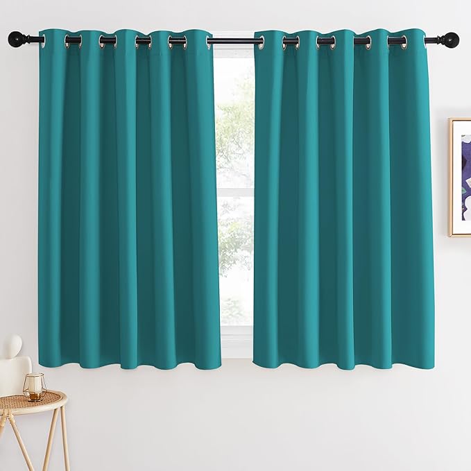 NICETOWN Blackout Curtains 54 Inches Long, Thermal Insulated Room Darkening by NICETOWN
