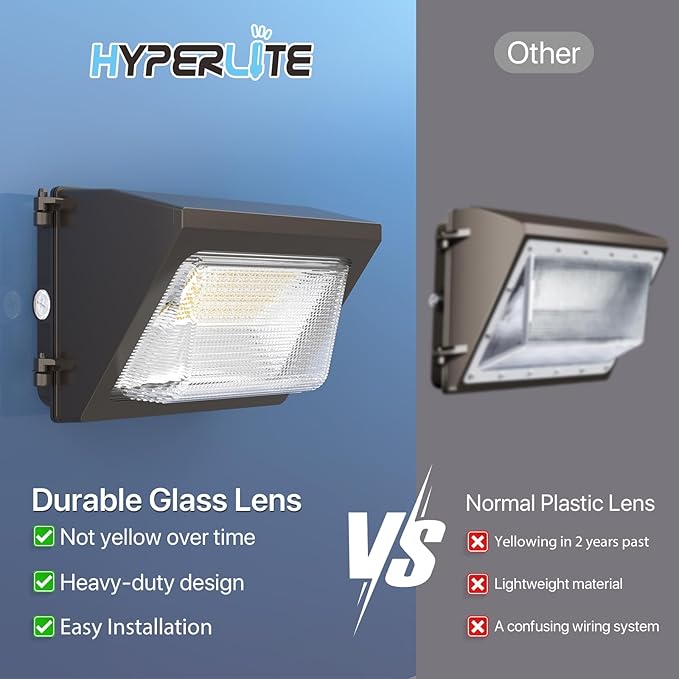 HYPERLITE LED Wall Pack Light 50W 2Packs - Image 2