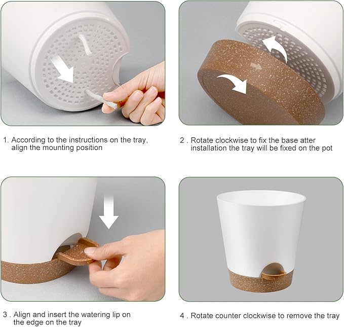 Indoor Self Watering Planters - Image 2