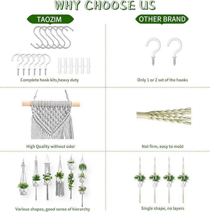 Macrame Plant Hangers - Image 6