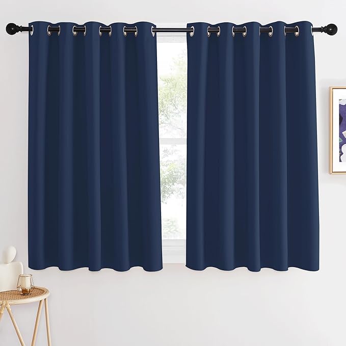 NICETOWN Blackout Kitchen Curtains 54 inches Long by NICETOWN