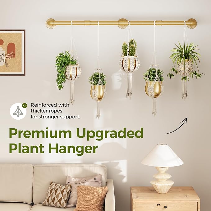 Bamworld Plant Hanger Indoor Hanging Planters - Image 4