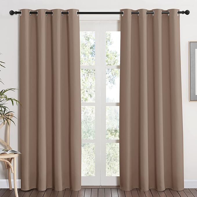 NICETOWN Grommet Top Blackout Curtain Panel by NICETOWN